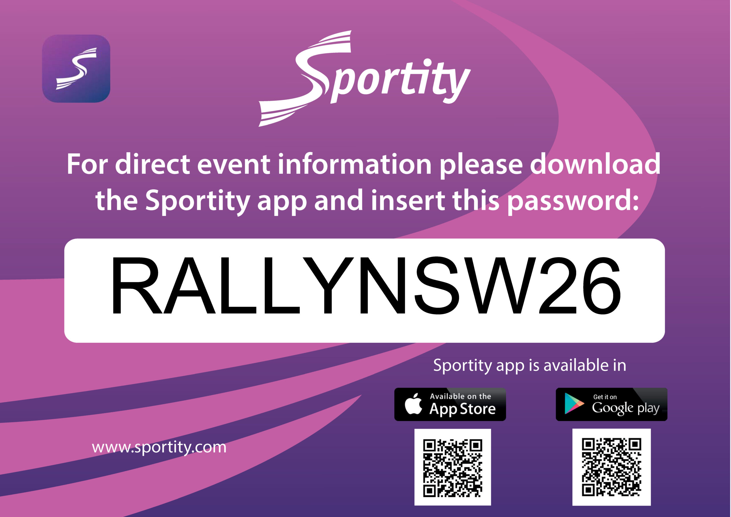 Sportity RALLYNSW26